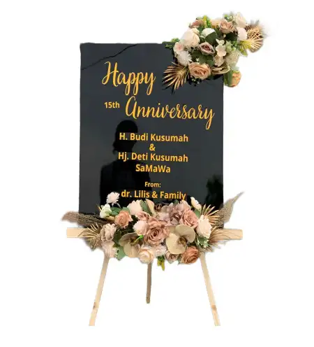 Papan Bunga Akrilik Madegondo